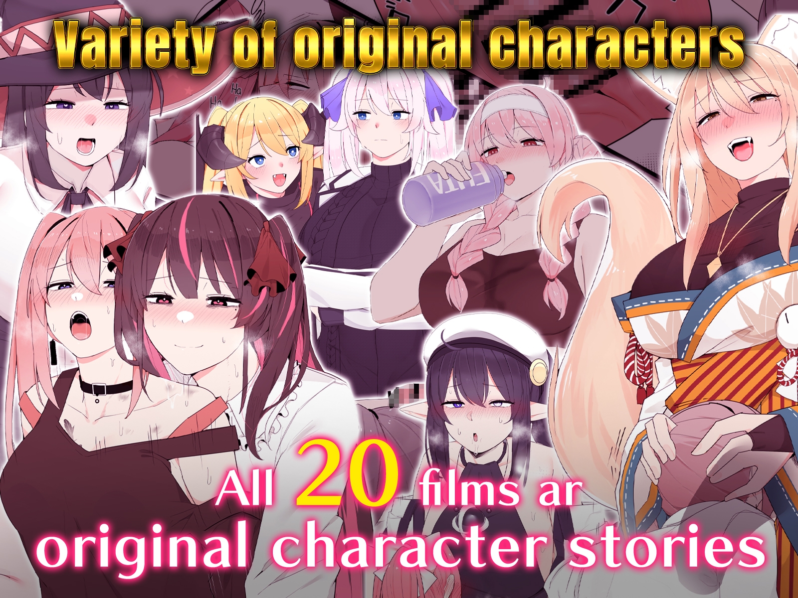 Futanari CG Collection Festival [Compilation of 20 works]