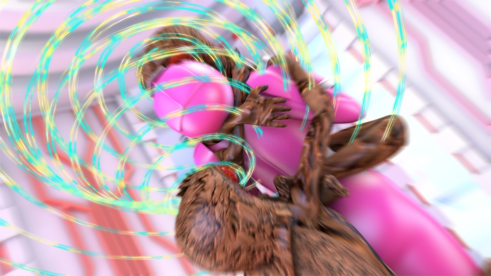 戦隊マスク全裸凌○・催淫怪人サイミンミンゼミー