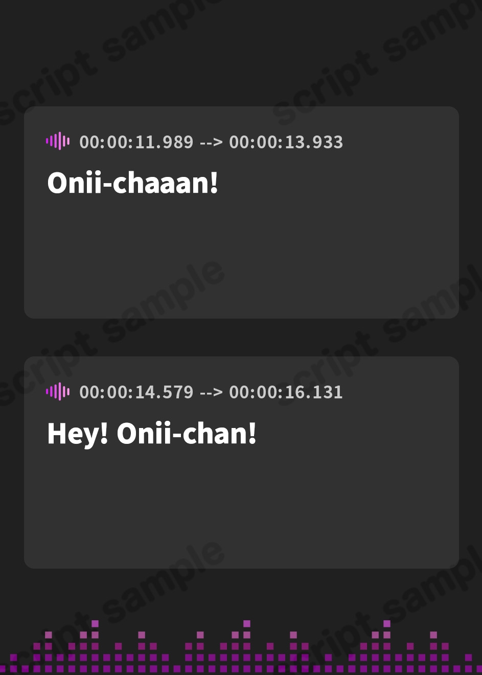 【英語版】妹がうどんを作ってくれるボイス