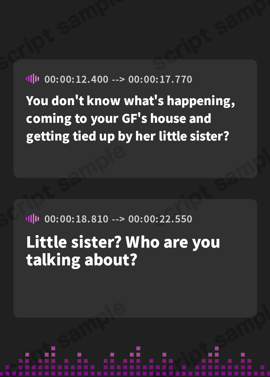 【英語版】オスビッチレイパーまこと君 彼女家に遊びに来た彼氏を逆レ○プするお話