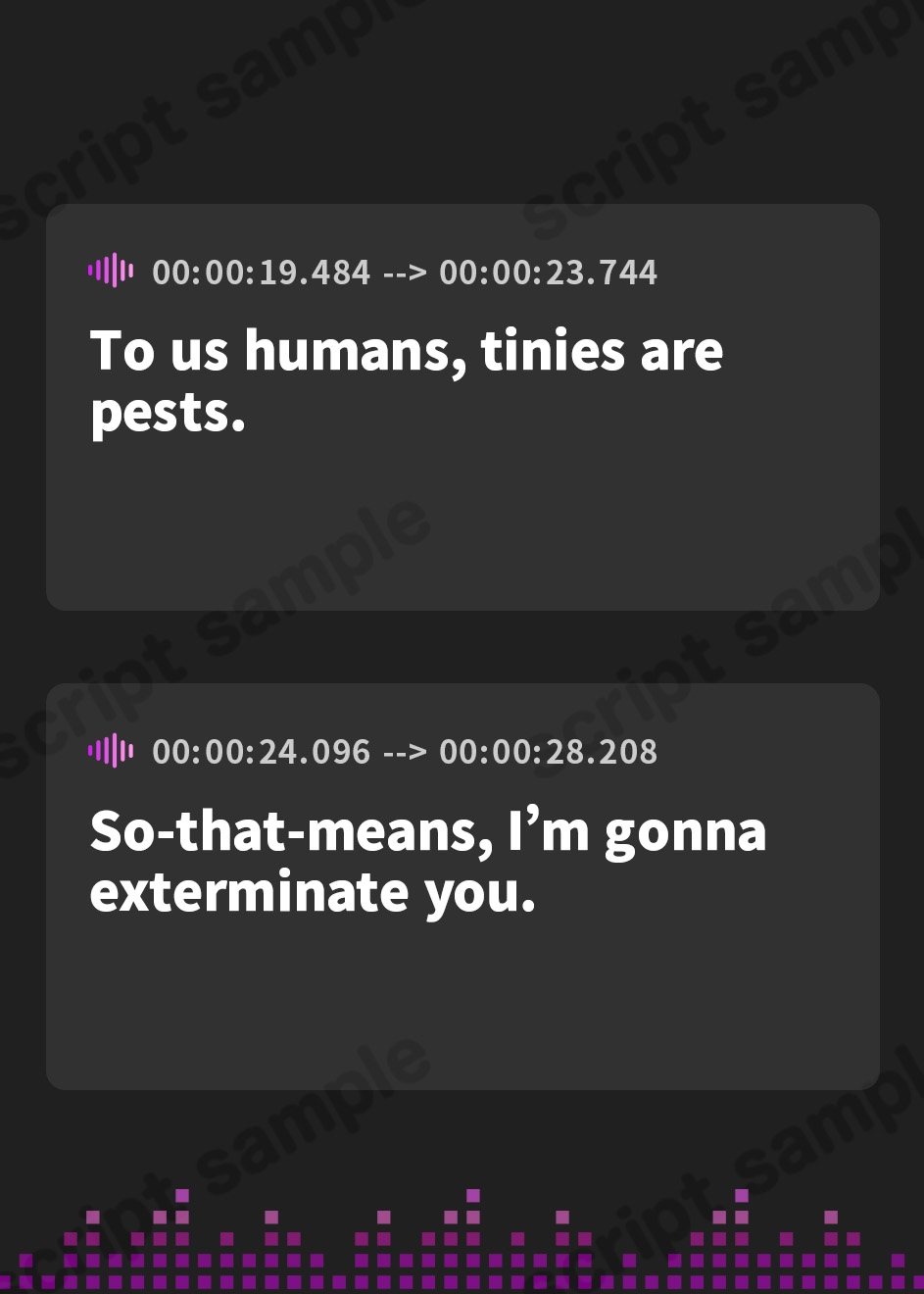 【英語版】シュリンカーワールド～とある小人の末路～