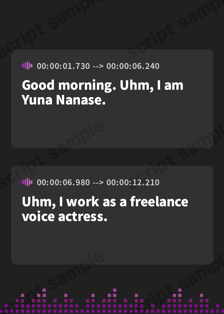 【英語版】【おしっこ実演】Pee.29七瀬ゆなのおしっこ録れるもん。～お風呂で座っておしっこ編～