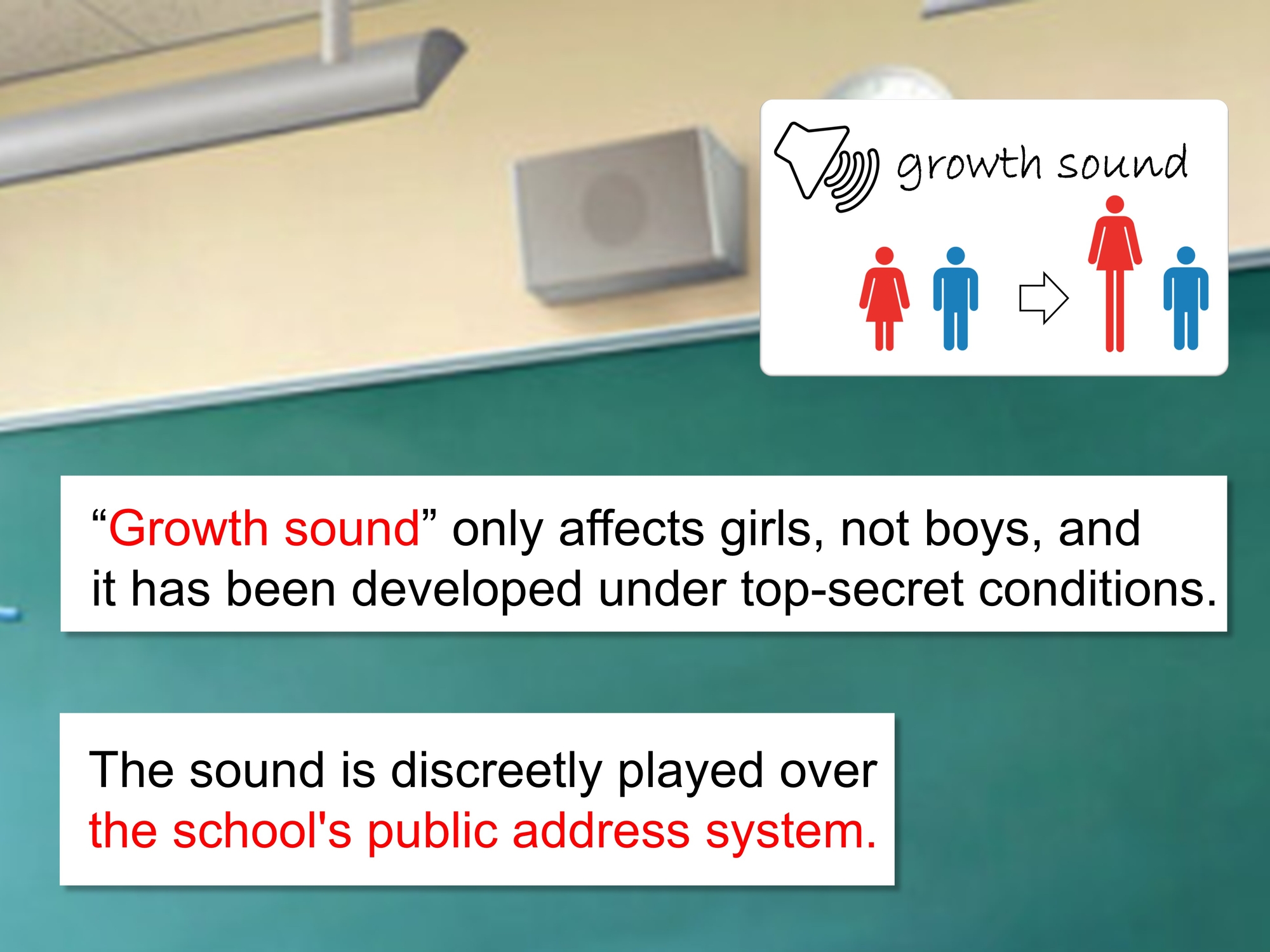 Outgrowing only girls, Overtake boys, Growth sound. Lovestruck girlfriend Arc