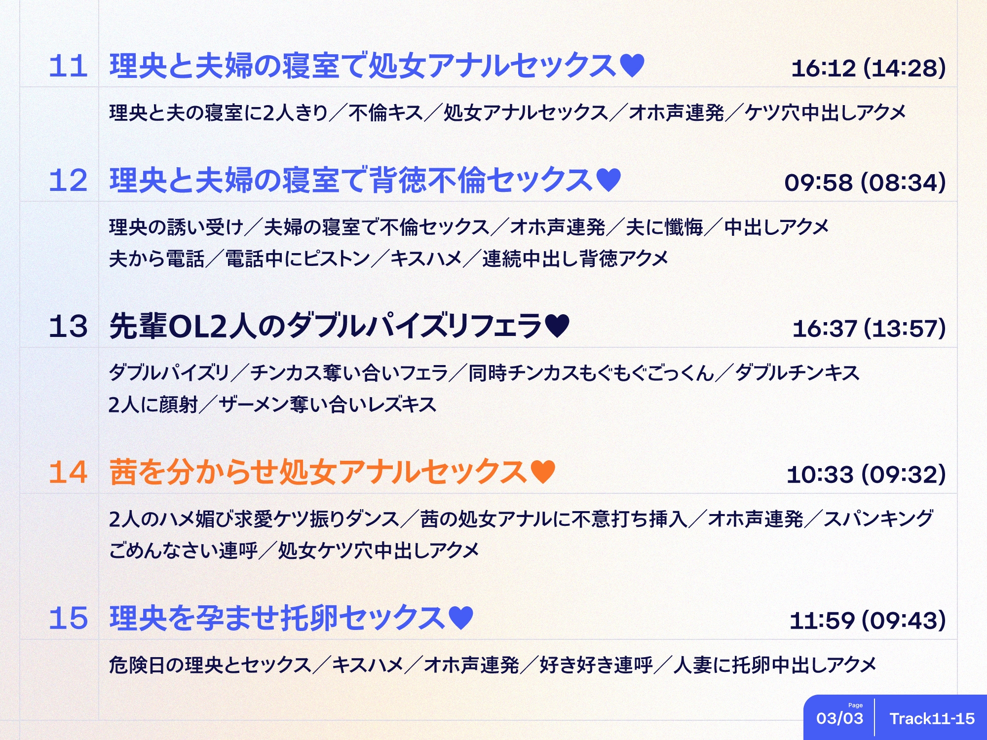 ✅3/17まで限定7特典!✅巨乳先輩OLがチンカス汚ちんぽに媚び媚びご奉仕してくれる新入社員研修♡【KU100】