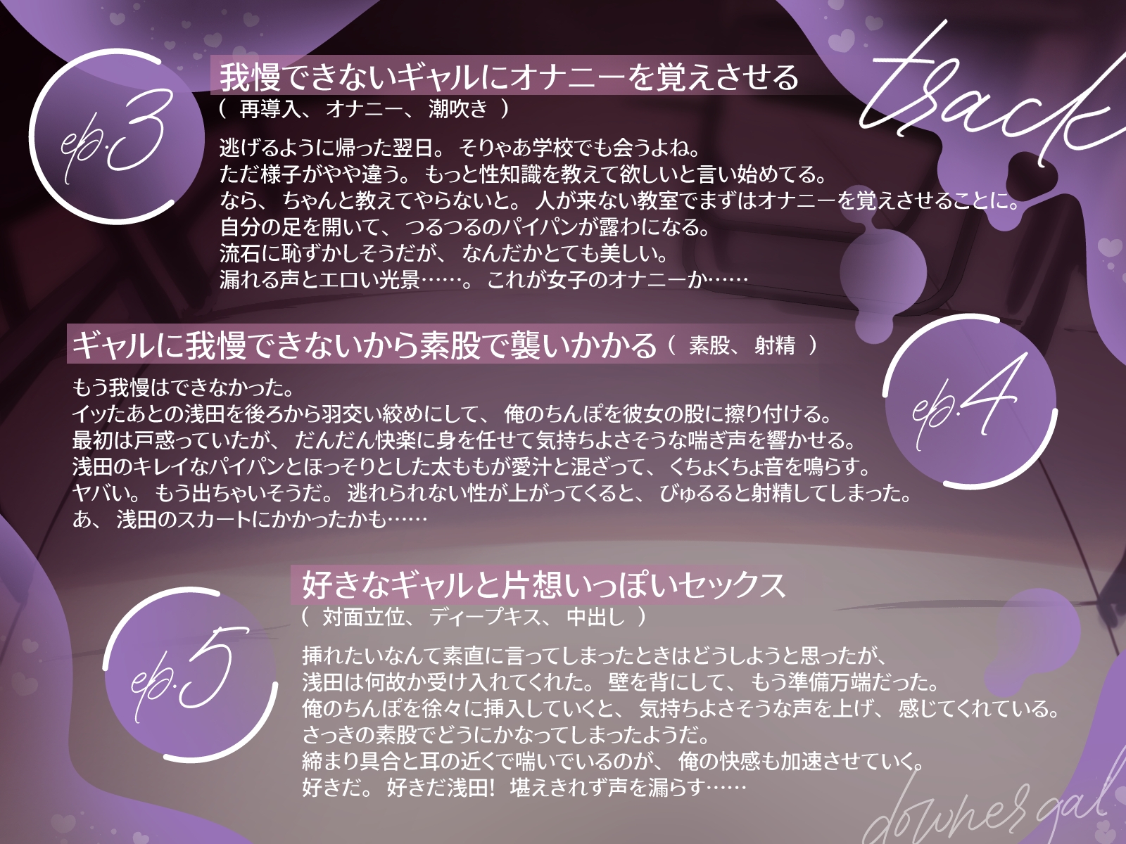 無知処女のダウナー系ギャルはエロいことに興味津々!(KU100マイク収録作品)