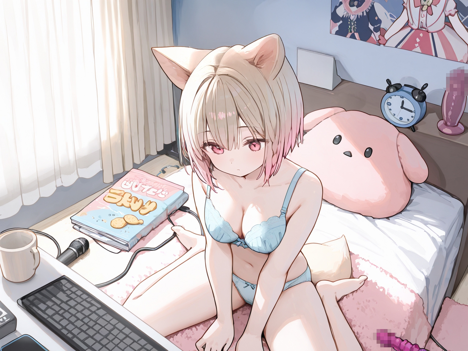 【プライベートオナニー実演】声屋のひとりごと【千月梨瑠】