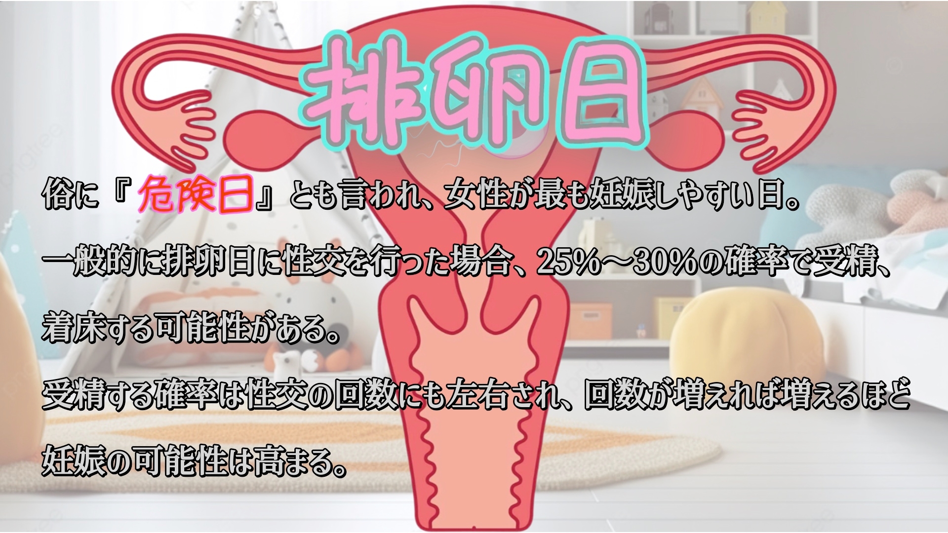 『オホ声孕ませマンション』101号室「松永 莉子」受精日編