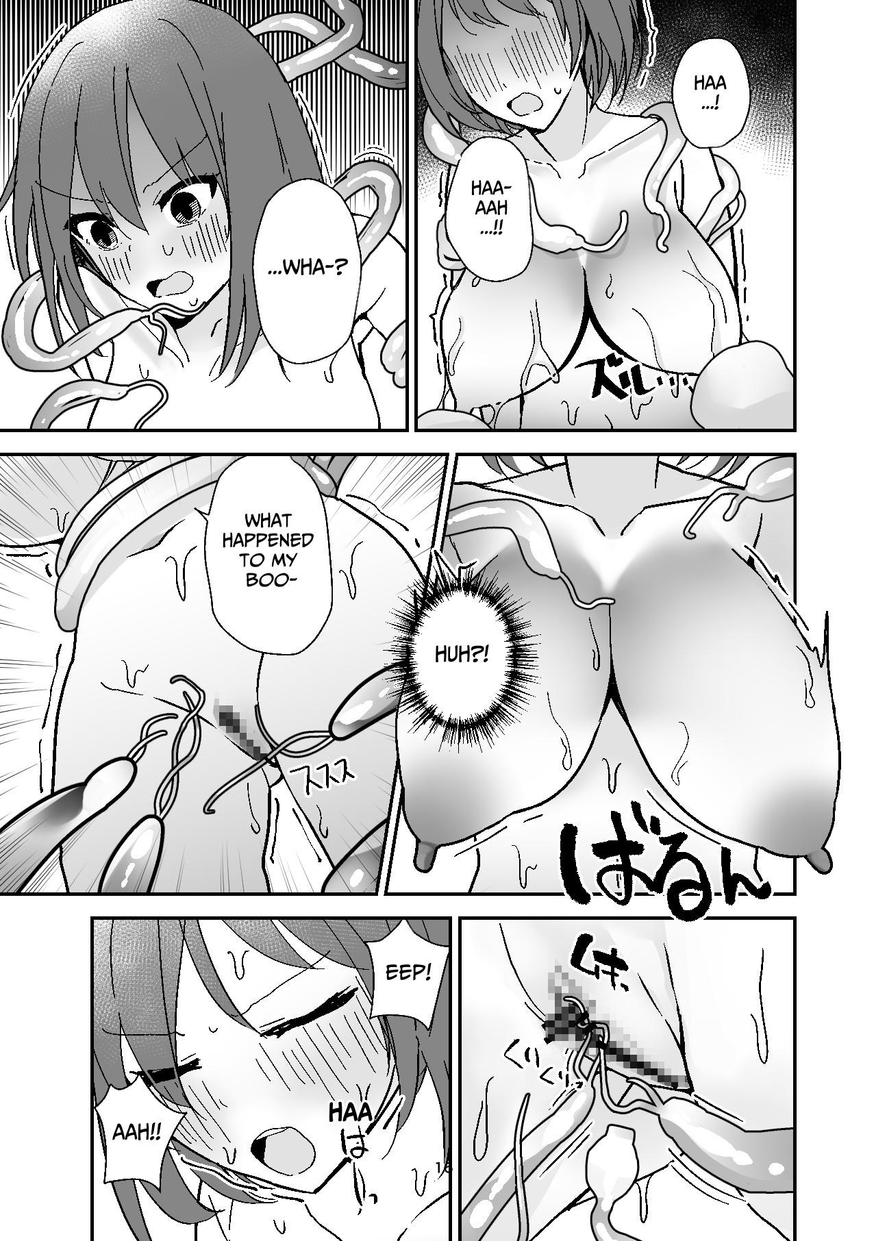 【英語版】女体化入浴剤、触手付き!