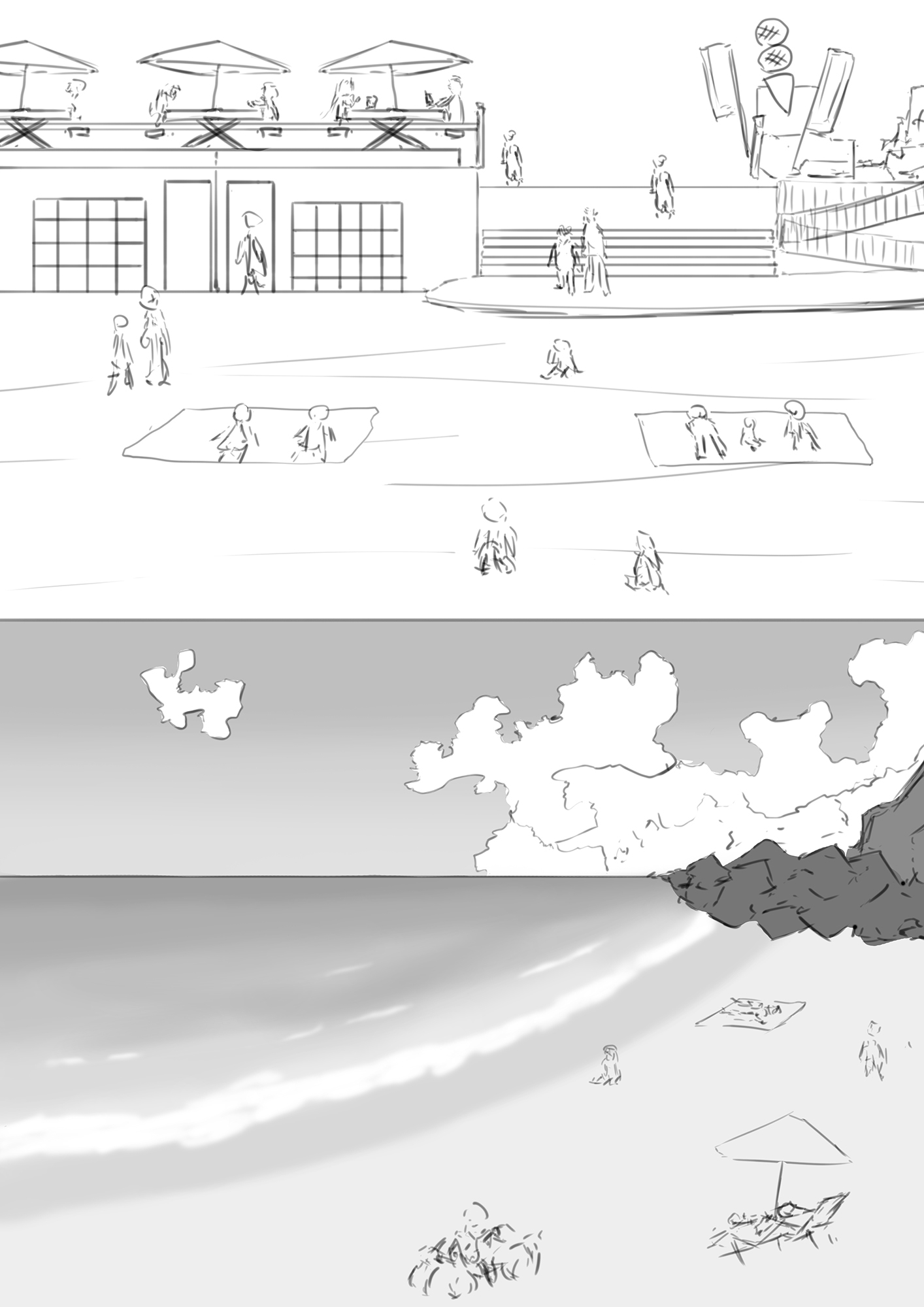 ラッキ 瑠⽻奈の露出冒険5+終