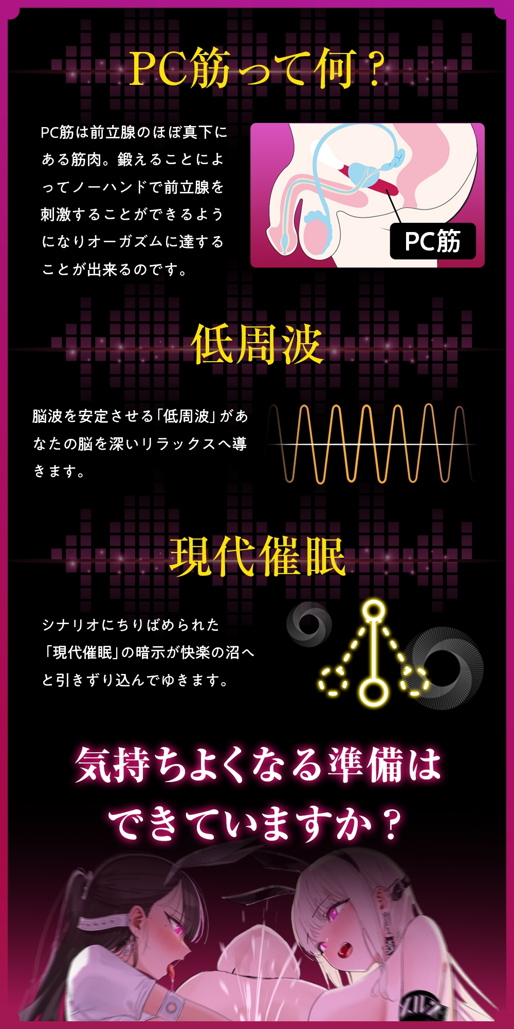 強○脳イキ催○～7日間で堕ちるアナタの脳のイキ癖開発調教訓練～【淫語×心情代弁×囁き催○】