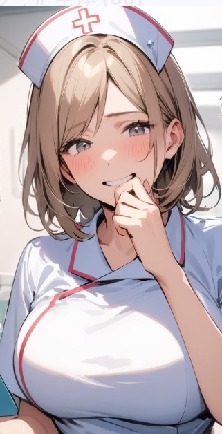 M男向けボイス 恥ずかしい短小包茎診察 CFNM 美人女医&ナース編 受付嬢·サトミのチンポ鑑賞