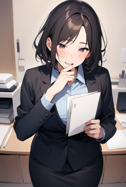 M男向けボイス 恥ずかしい短小包茎診察 CFNM 美人女医&ナース編 受付嬢·サトミのチンポ鑑賞