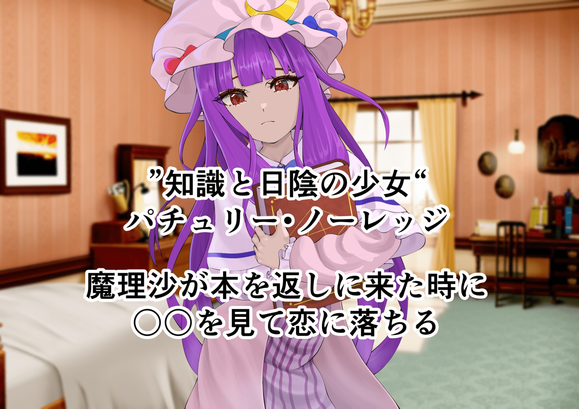 ちょーとだけ愛が重い魔理沙&パチュリーが触手に犯されちゃう件