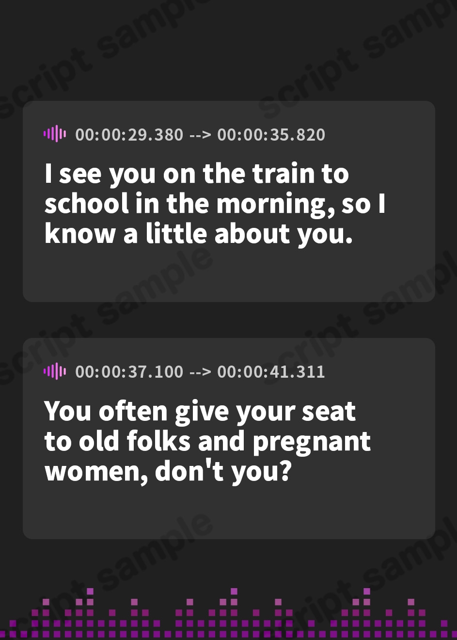 【英語版】あまエロJKの逆チカン電車 〜甘々エッチな女の子の超囁きボイス♪〜【KU100収録/電車フォーリー】