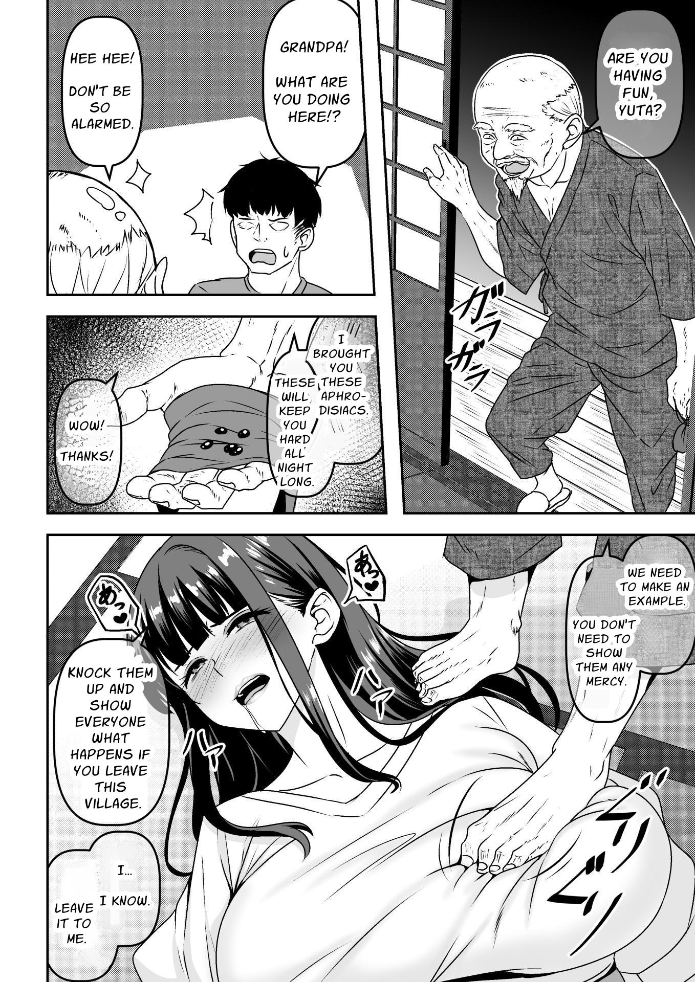 【英語版】因習村の同窓会は人妻になった同級生に泥酔托卵レ◯プし放題