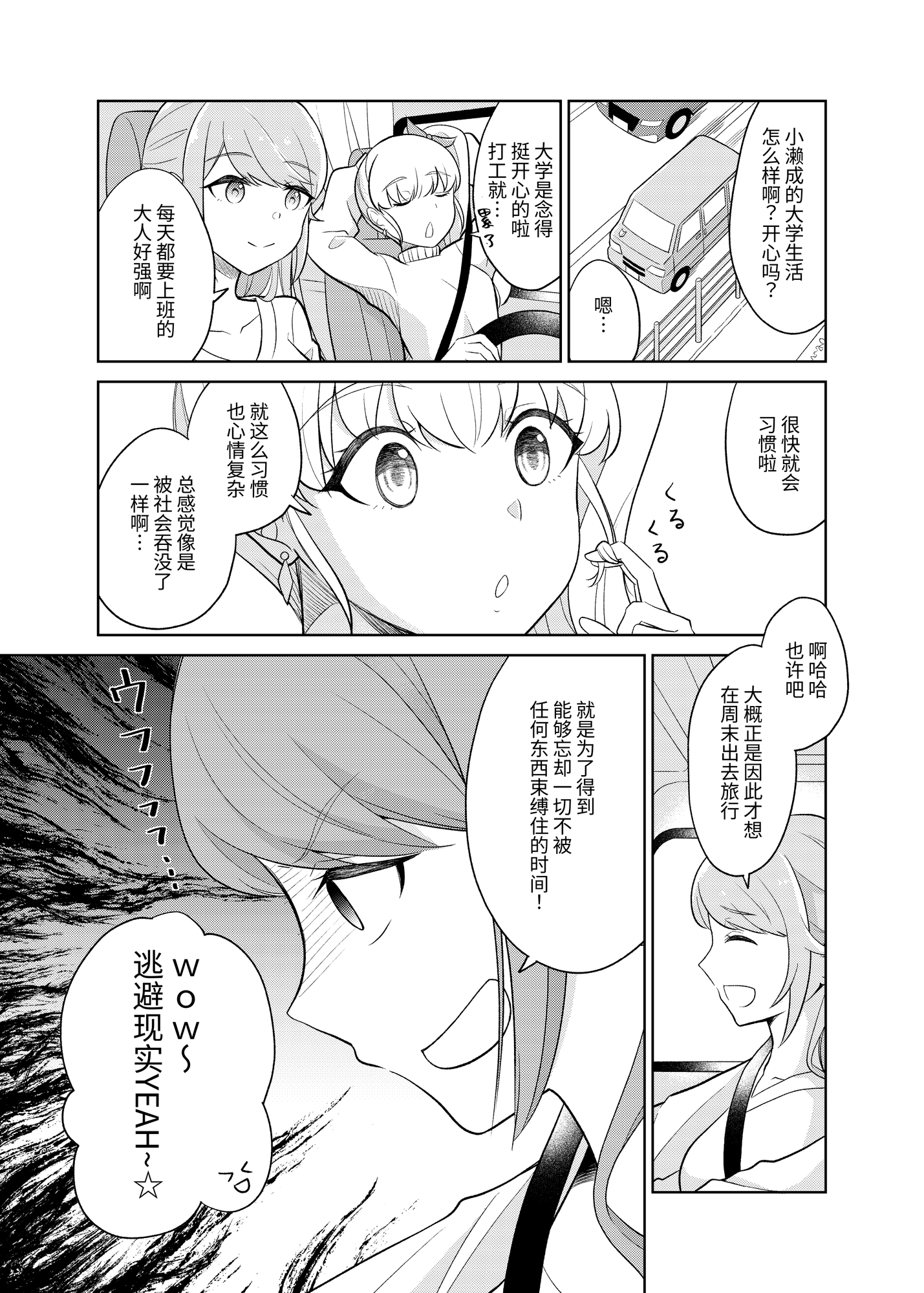 【簡体中文版】女子ふたり、くるま旅