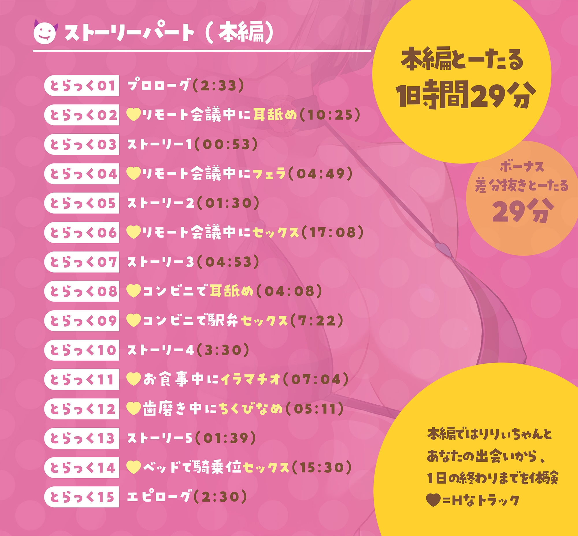 【28日間限定特典】サキュバスりりぃちゃん~リモート会議中にイチャラブしよっ~《ザコマン連続絶頂》《オホ声》