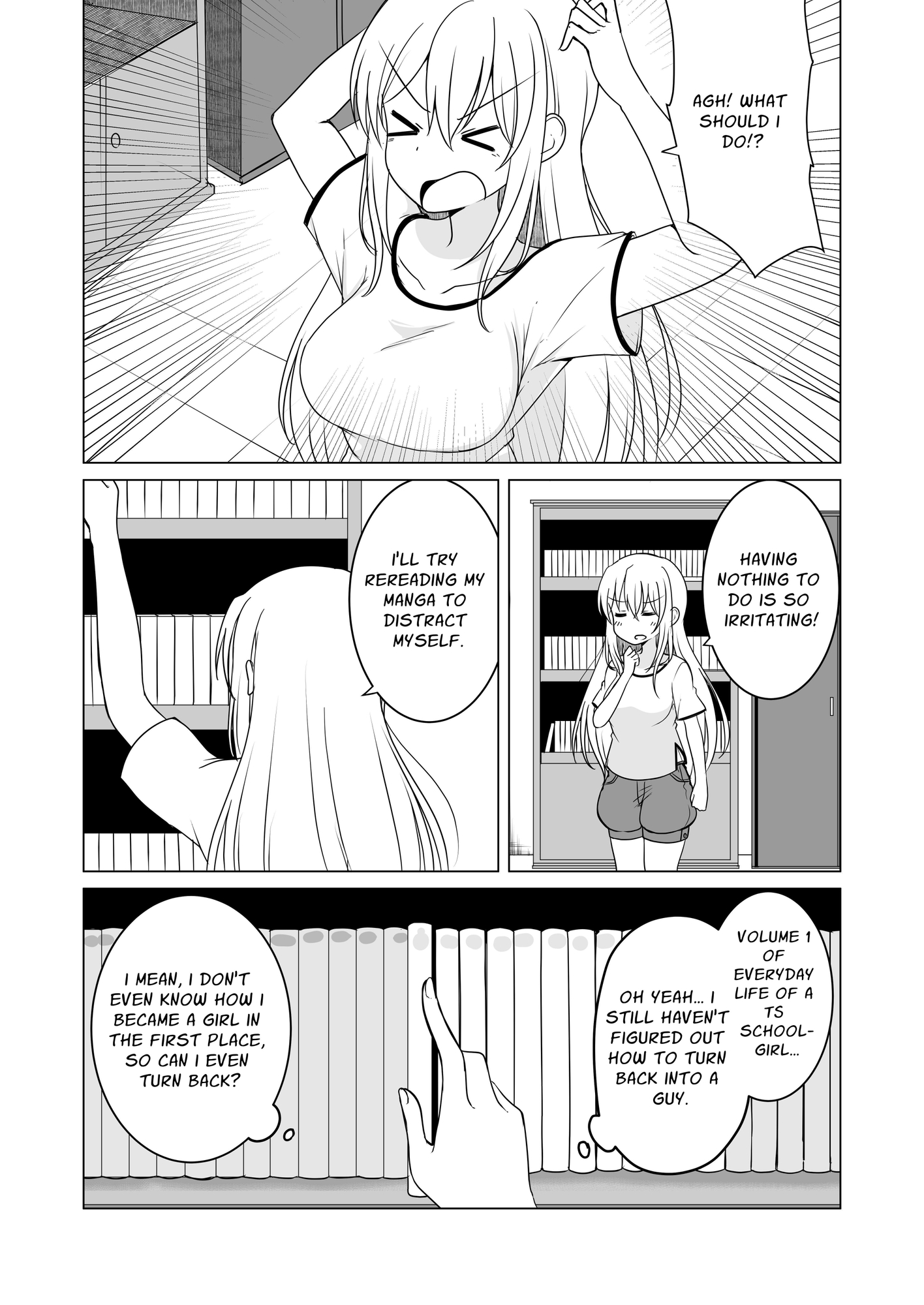 【英語版】TS好きな男子がTSしたから全力で理想のTSっ娘を演じるやつ4