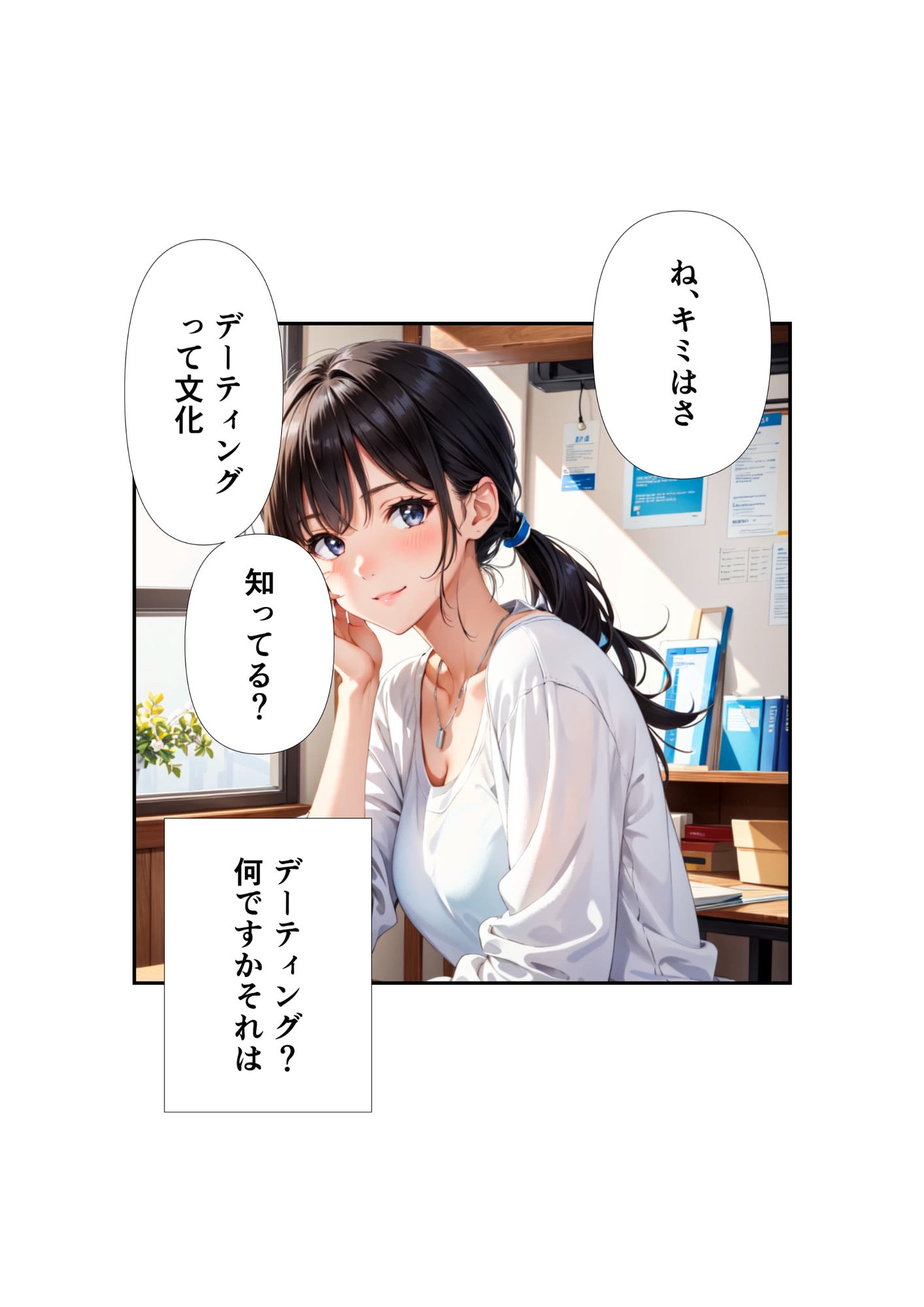 憧れの先輩からお試しセックスを提案されて