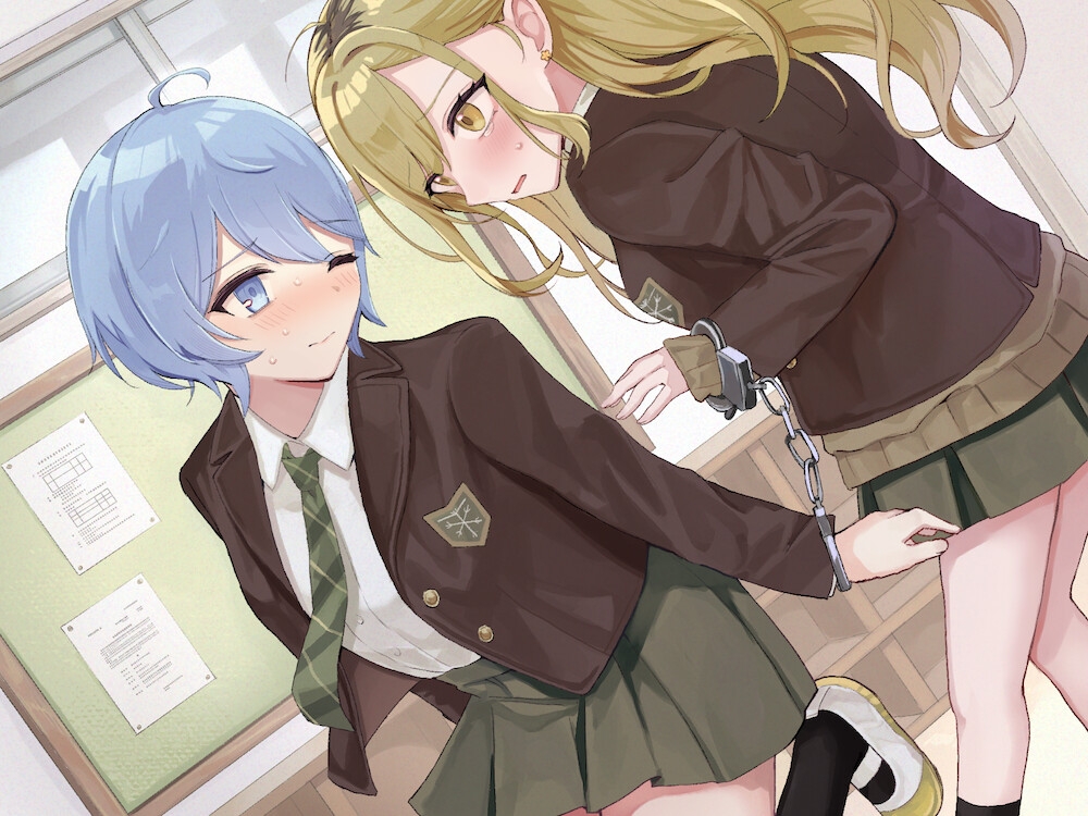 【排泄我慢】菜々と冬華の手錠が外れなくて… 〜ADV式音声作品〜