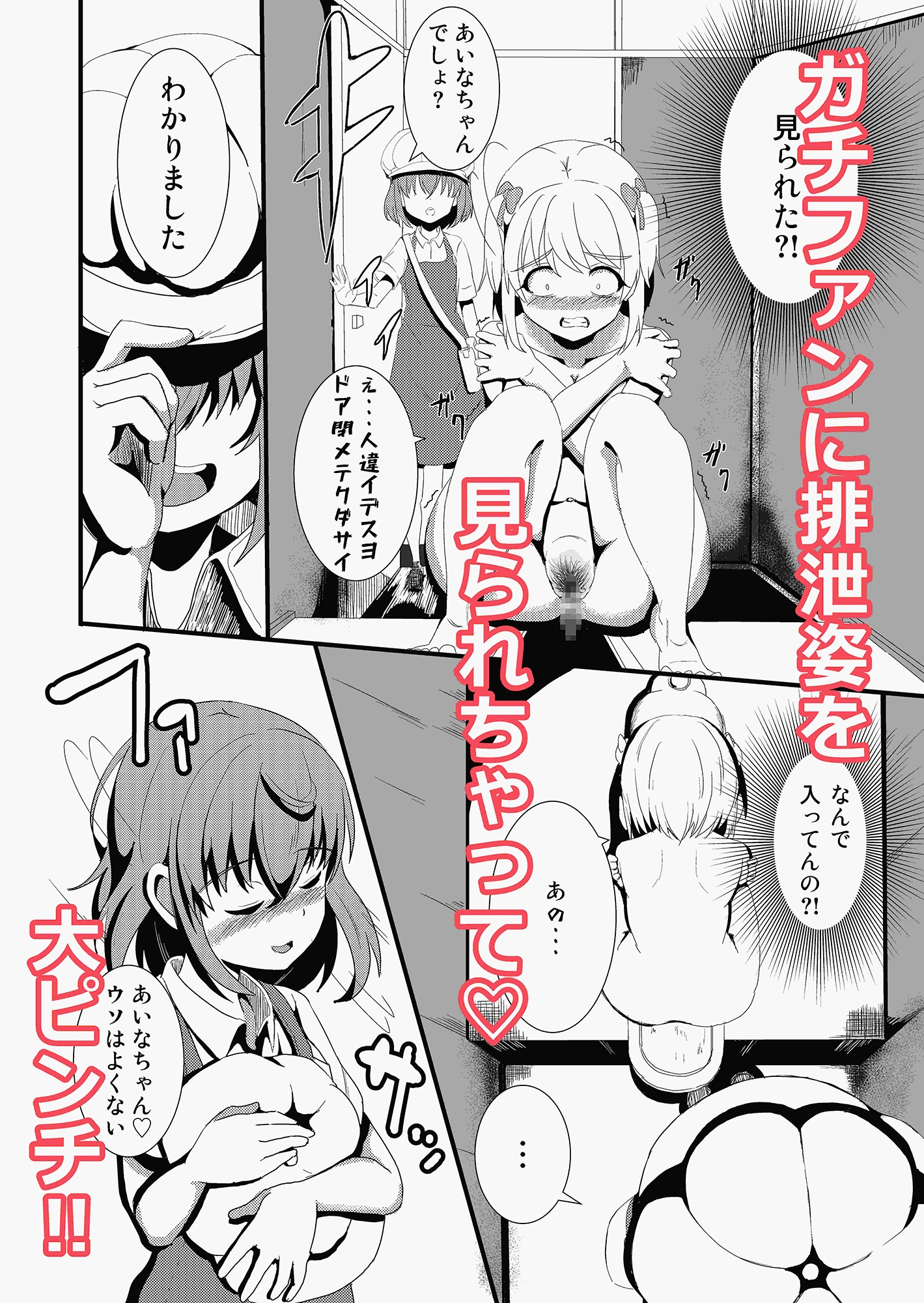 アイドルはトイレなんて行きません!