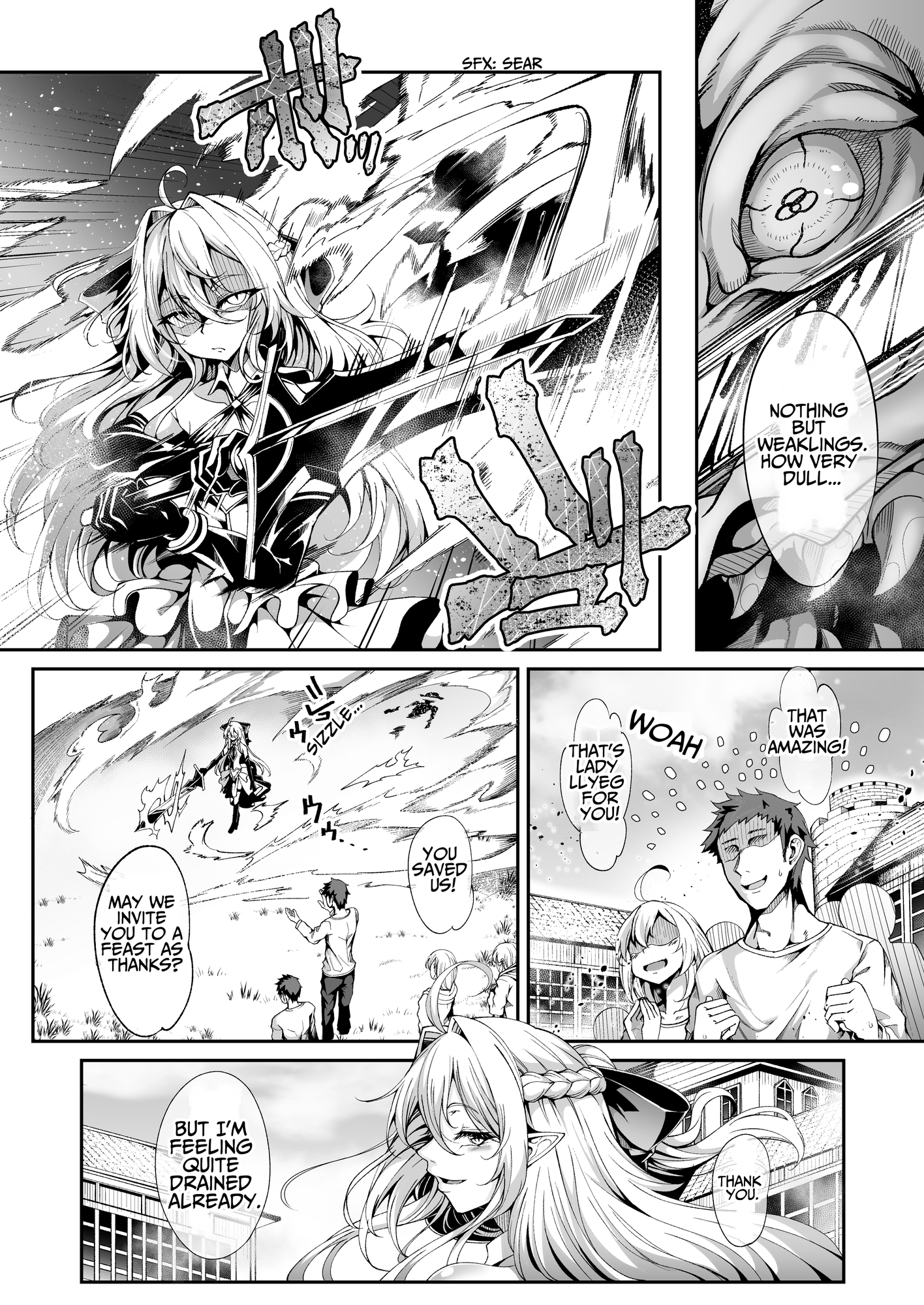 【英語版】精隷牢獄リェグ～奇形魔物との自慰交尾に伴う破滅願望～