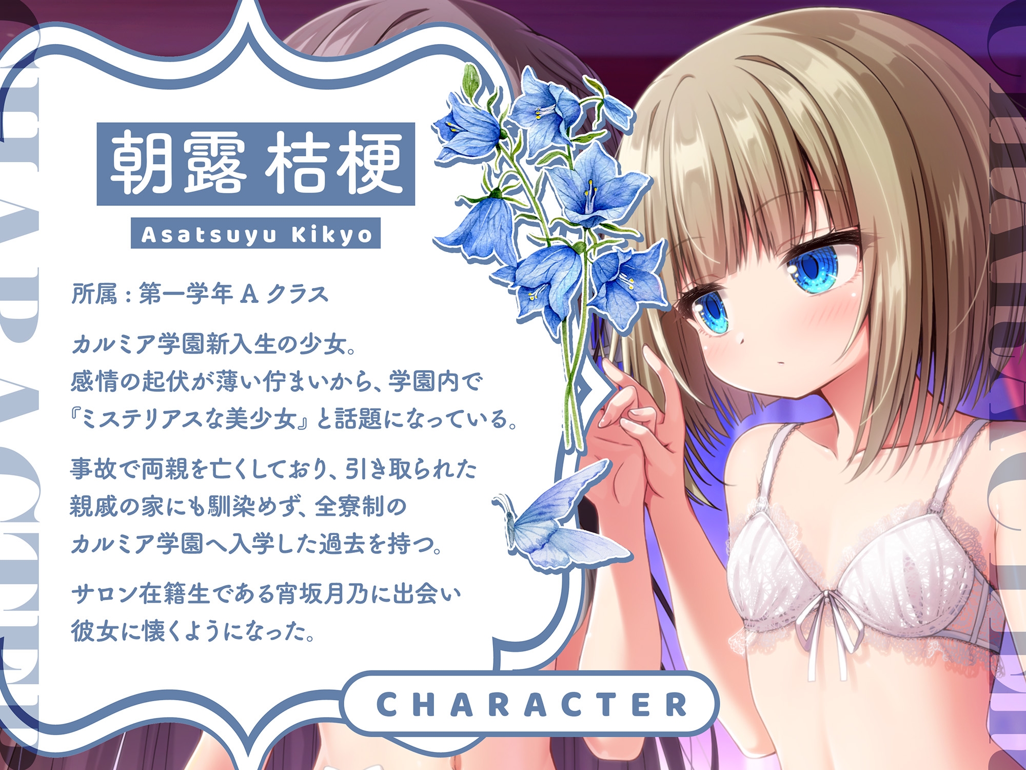 【百合ASMR】寄宿舎エステサロン 蜜月の灯りIV -宵坂月乃Days-