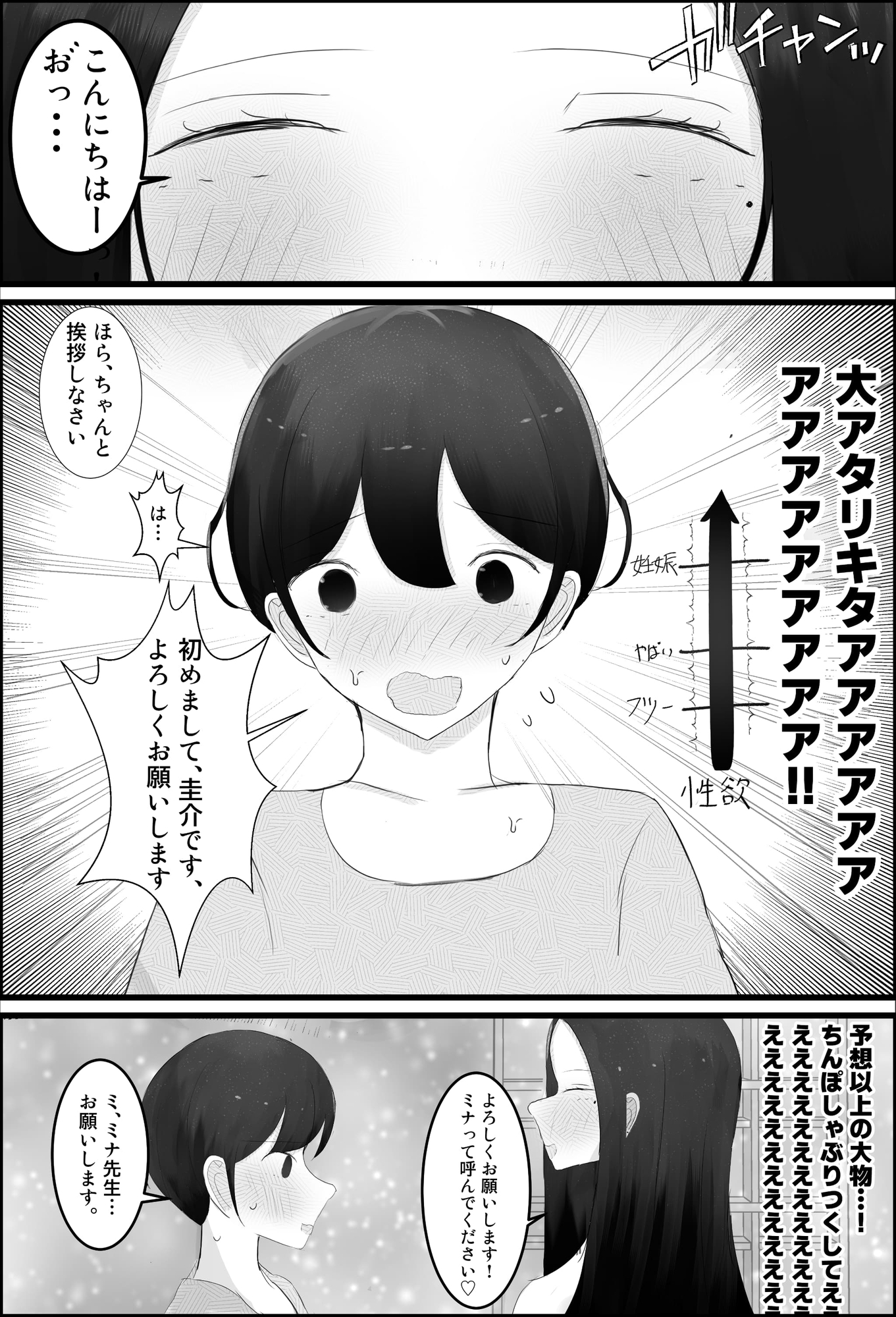 ドスケベ家庭教師のお姉さんがシ〇タちんぽいじめて精通させる話