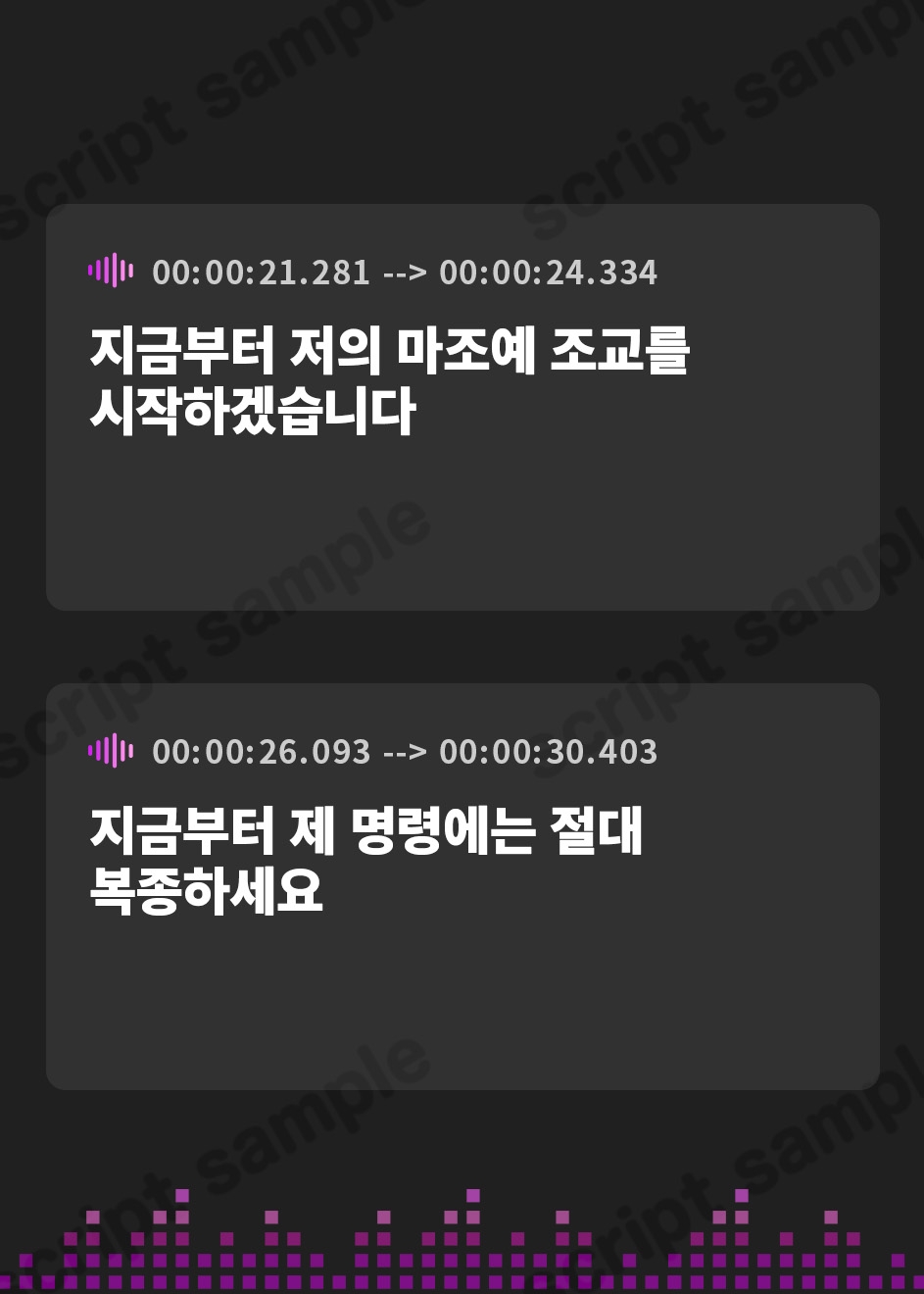 【韓国語版】惨めで無様なマゾ芸
