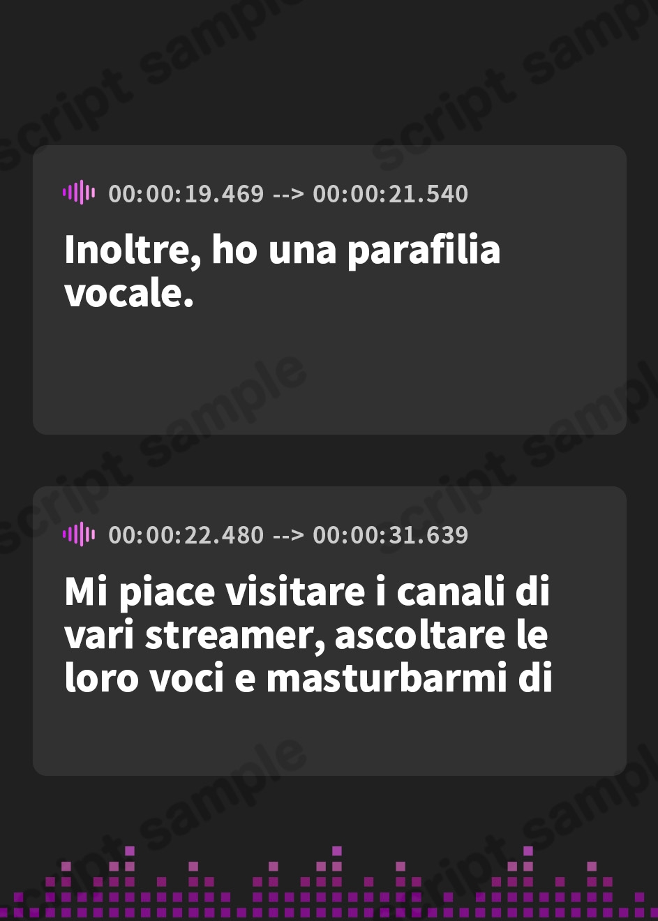 【イタリア語版】ドMな変態お姉さんのおしがま20分間耐久オナニー♪ いっぱいおもらししちゃってごめんなさい……