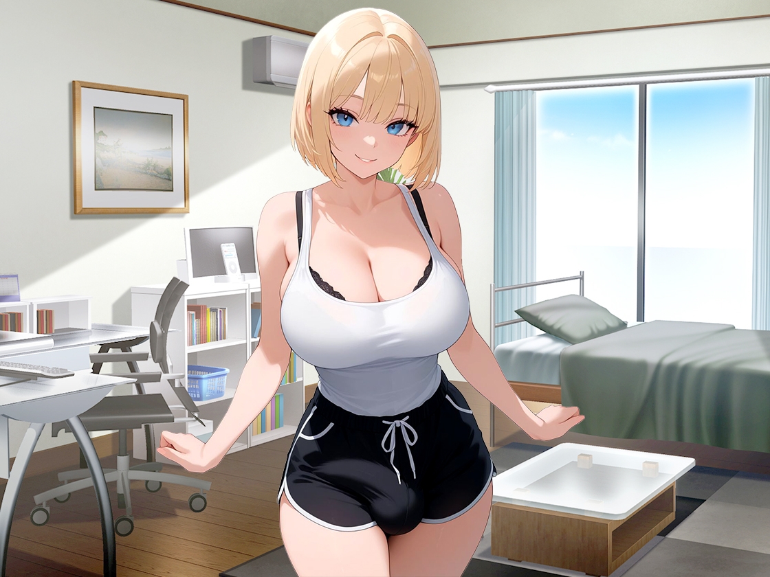 ふたなり僕っ娘巨乳美人先輩は！ヤリチンでヤリマン！俺も彼女も寝取られた結果連結ちんぽまんこで3Pスワップハメまくり