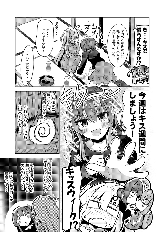 ぼ喜多がひたすらキスする話