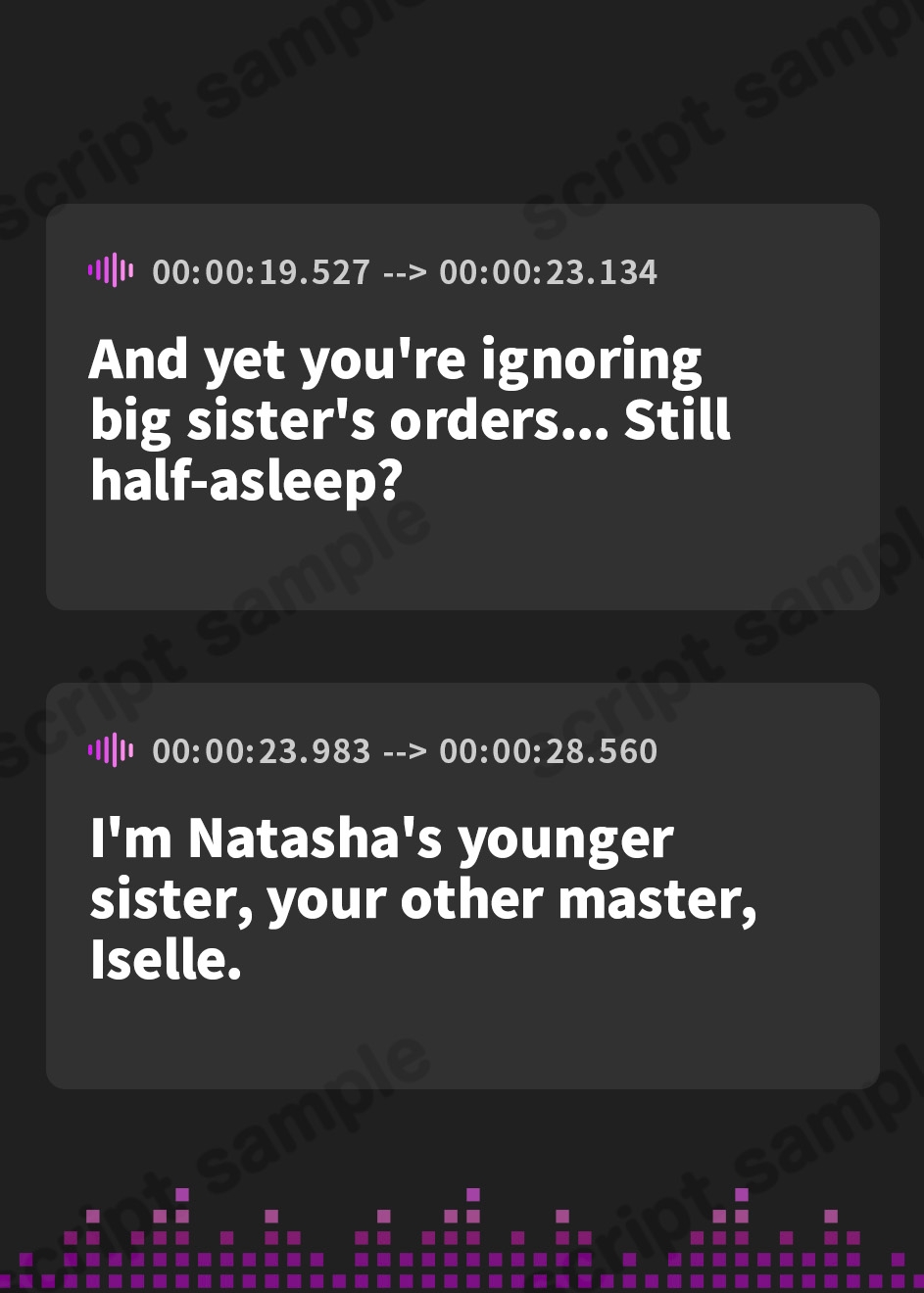【英語版】えらそうな姫騎士姉妹を立場逆転わからせあまあま発情えっち【ゆるオホ】