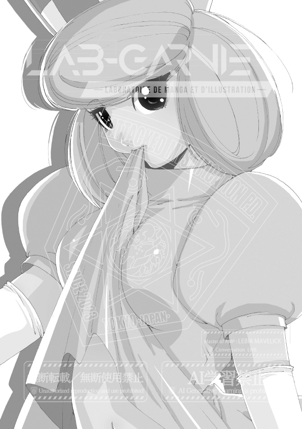 「麻宮キャラブック 022b「リリNoir et Blanc -from レ○ンボー戦隊ロビン-」 太陽系旅団