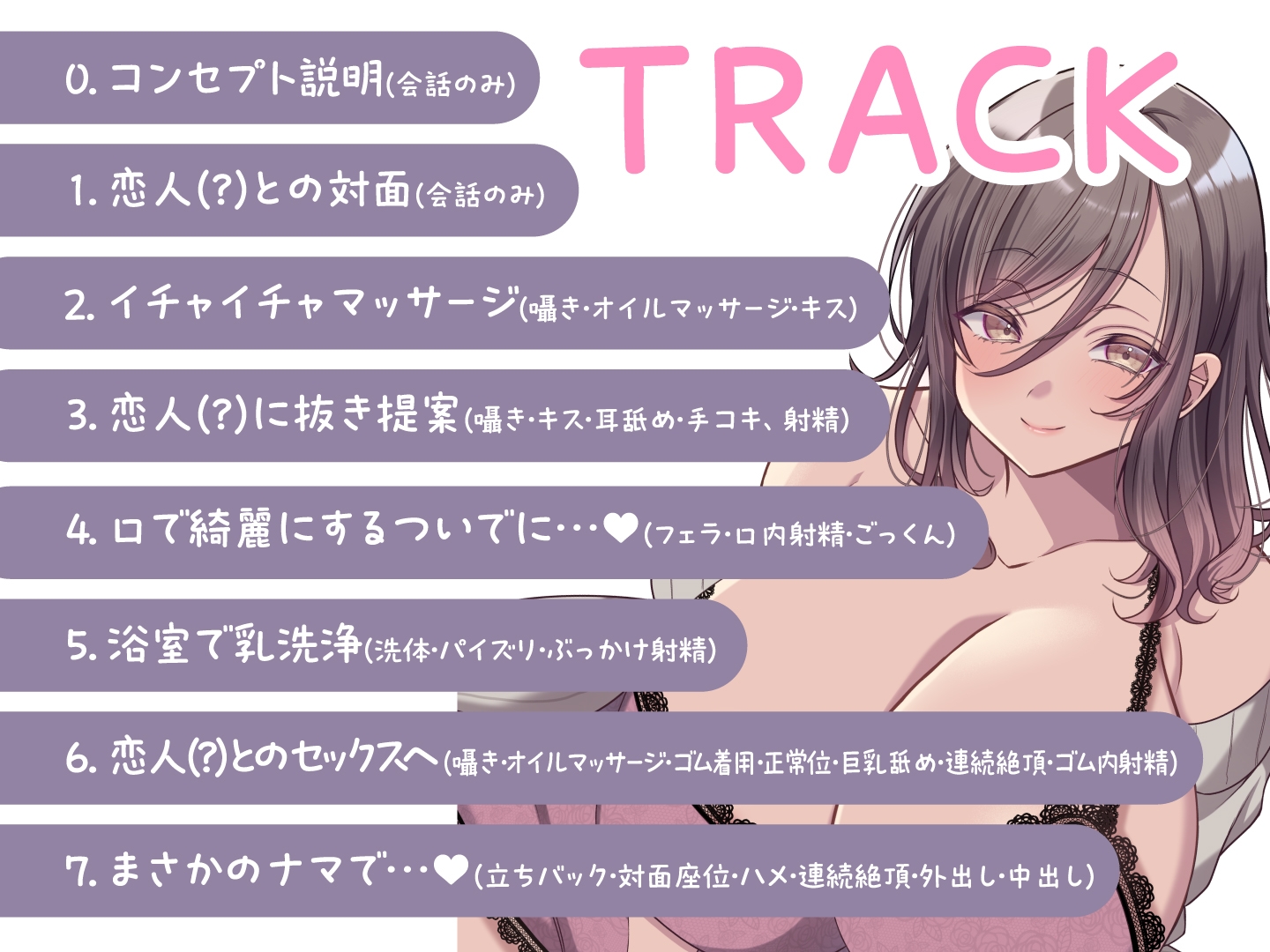 【期間限定55円】カップルエステ -恋人ロールプレイで甘々施術&濃厚ドスケベえっち-<KU100>