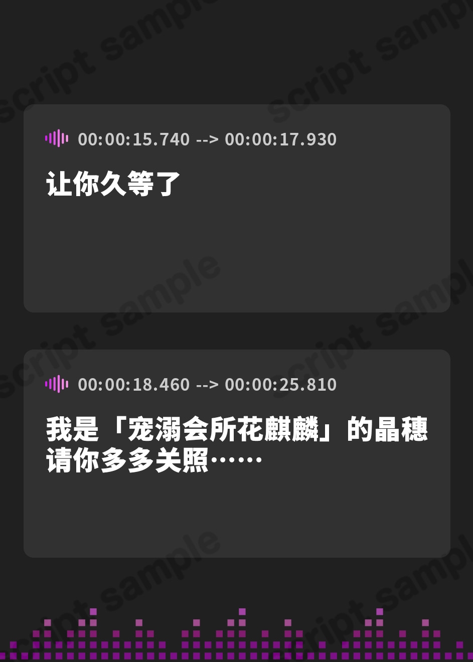 【簡体中文版】甘やかし処花麒麟 雨庵 ～晶穂～