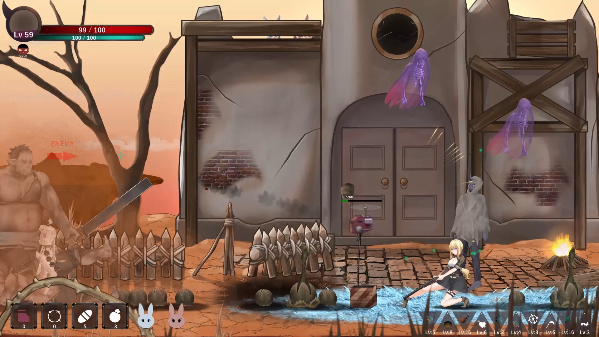 滅びた地の女王