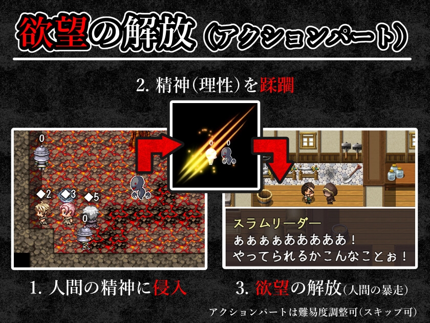 退魔師を穢す
