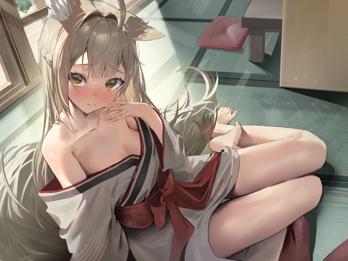 【CV.篠原侑】山奥の神社と狐巫女【耳かき・シャンプー・添い寝】