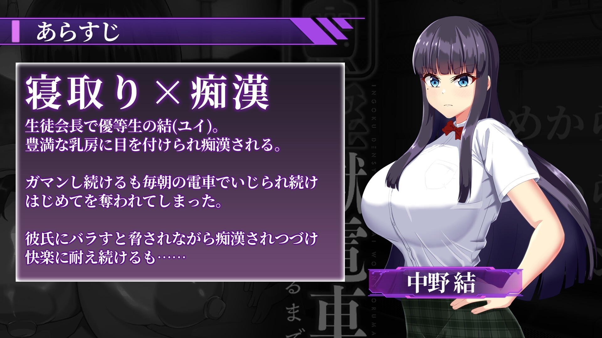 淫獄電車~生徒会長を寝取るまで~