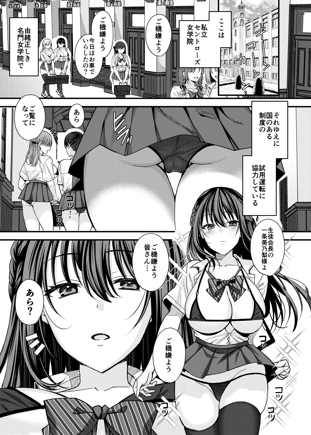 起立えろえろ女学院~生徒会長 一条美乃梨の場合~