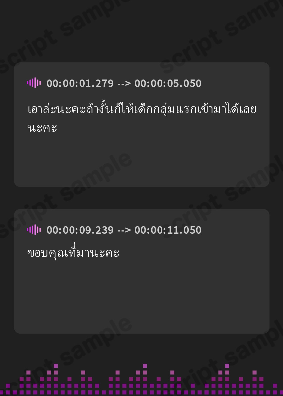 【タイ語版】【密着淫語囁き】催○おまんこコレクション ～絶対服従アイドルオナホハーレム～【KU100】