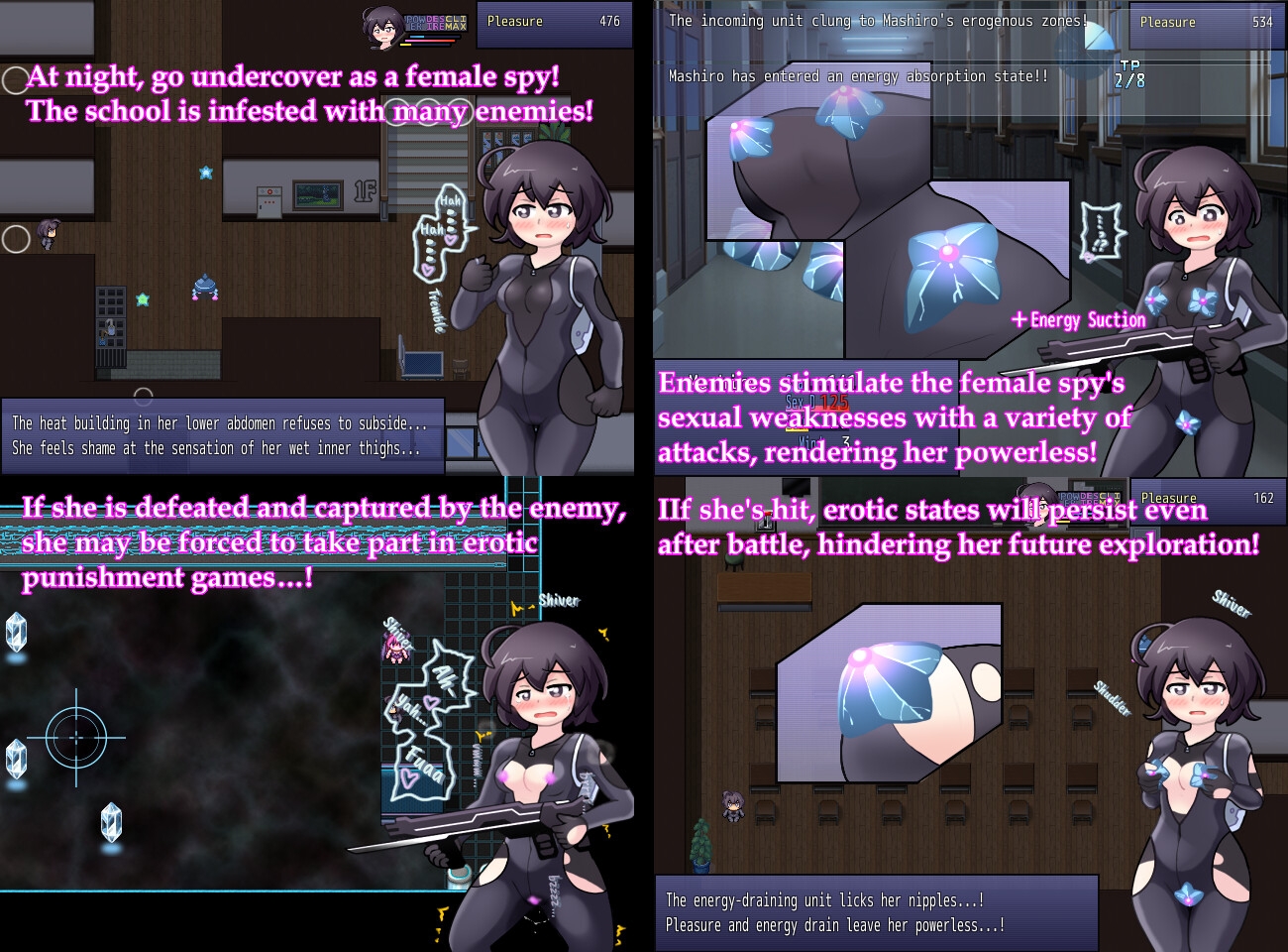 Female Spy Undercover Investigation: Holy Sex Academy