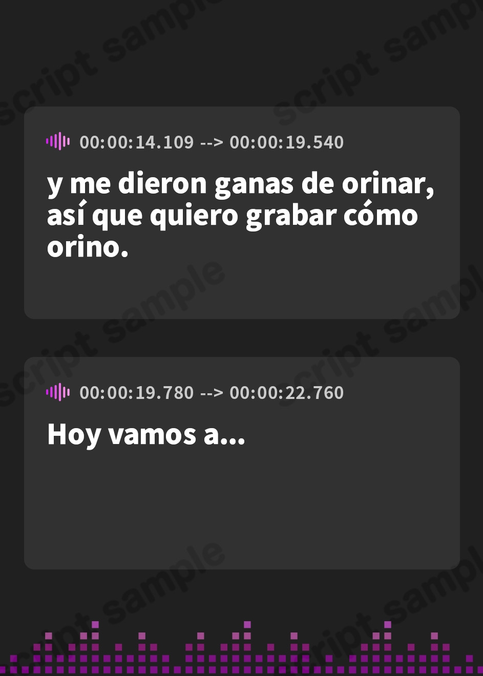 【スペイン語版】【排尿音】天使の聖水!同人声優餅々めぅ「アルミホイルにおしっこ」【餅々めぅ】