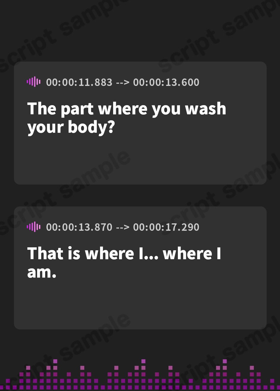 【英語版】【おしっこ実演】Pee.39綾瀬ましろのおしっこ録れるもん。~お風呂で立ったままおしっこ編~