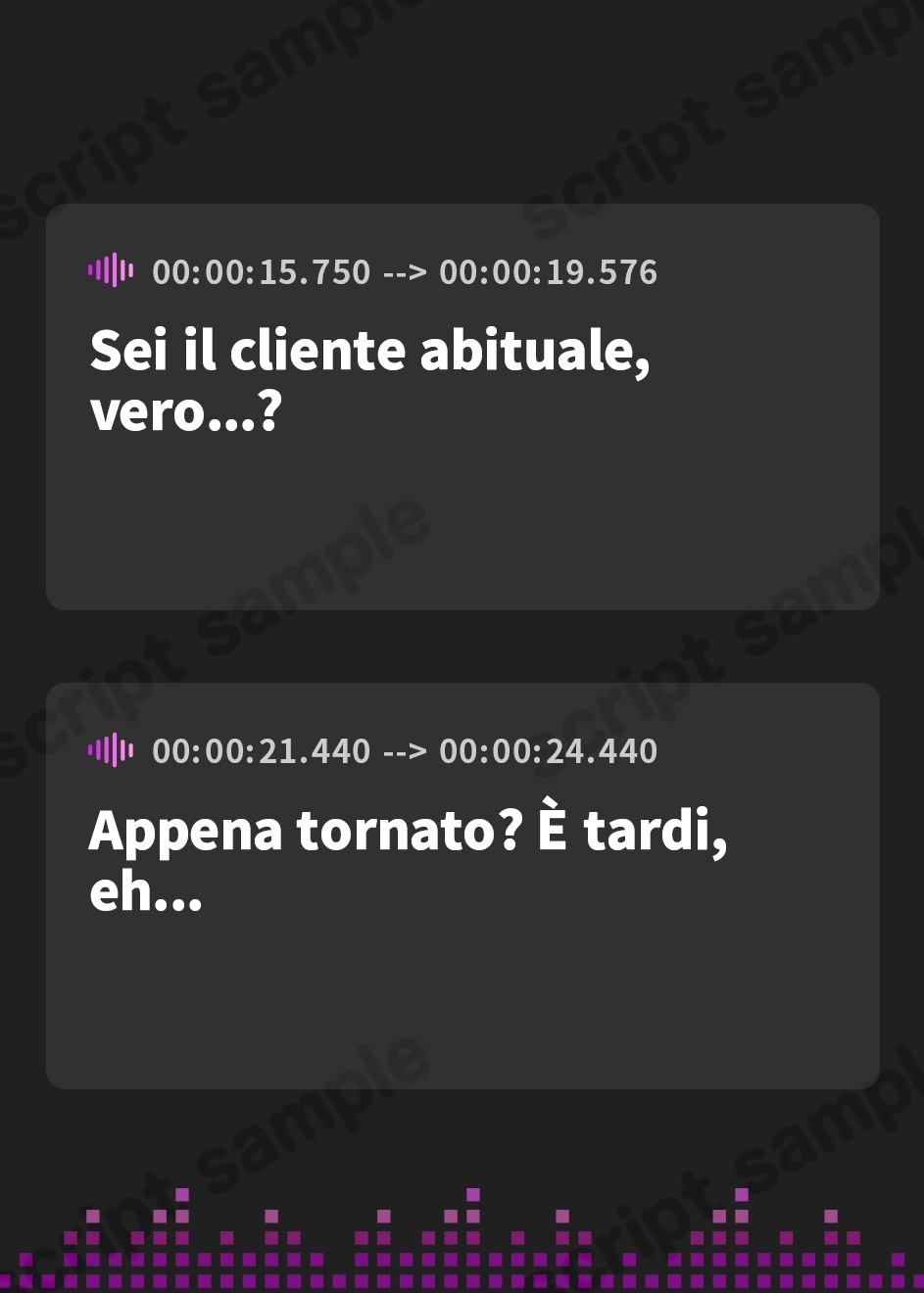【イタリア語版】お泊りJK性活~ピザ屋バイトのギャルといちゃらぶえっち~【音声版】