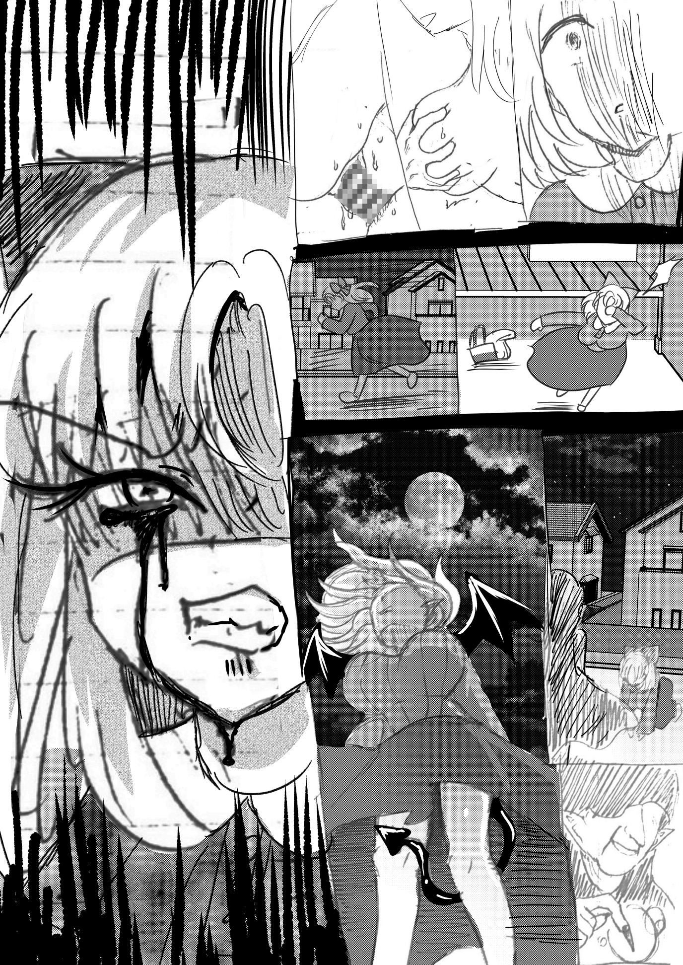 Sであくまなさくまちゃん第7話(後半)〜vanishing veil〜