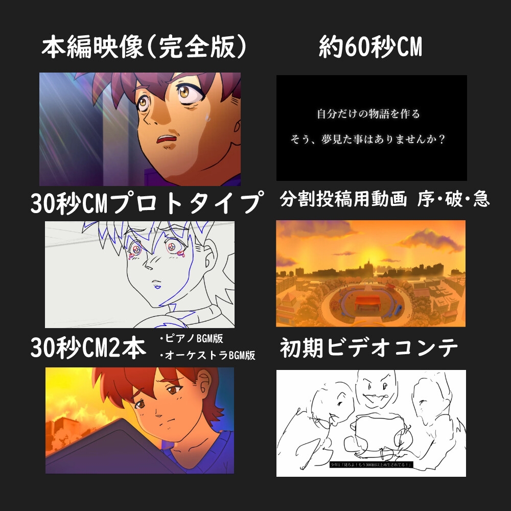 自主制作アニメ【るっくあっとみぃ!】第一話 アニメ本編+映像特典