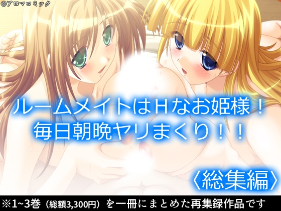 ルームメイトはHなお姫様！毎日朝晩ヤリまくり！！ <総集編>