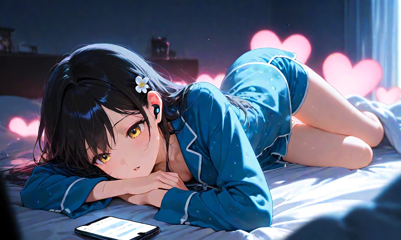【睡眠導入ASMR】寝る前に恋人とお電話しよ ～喜怒哀楽からの安眠～ CV:井栗まろん